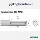 Hikoki Spademeisel SDS-Max 110X400mm thumbnail