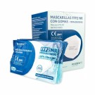 Radex FFP2 Støvmaske uten ventil - Hvit thumbnail