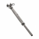 Strekkfisk gaffel/wirefeste (4mm) M8 A4 Syrefast M-8275 thumbnail