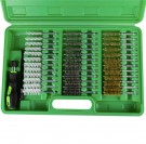 JBM Rensebørstesett for drill - 38 deler - stål, messing, nylon thumbnail