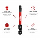 Pital Bits 50mm Torx T25 - 10 stk. thumbnail