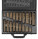 JBM Metallborsett 1-10mm HSS-Co5 kobolt - 170 deler thumbnail