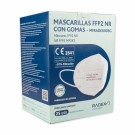 Radex FFP2 Støvmaske uten ventil - Hvit - 25 stk. thumbnail