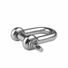 Sjakkel 10mm (D-formet) A4 Syrefast M-8258 thumbnail