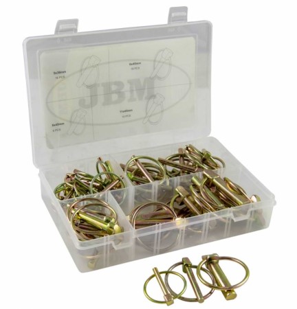 JBM Ringsplintsett - 50 deler