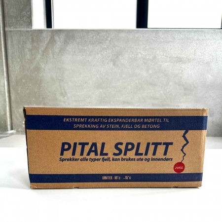 Pital Splitt Vinter - 160KG - Skadet emballasje