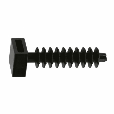 Stripsplugg for betong Ø6 - sort