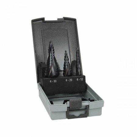Hikoki Trappeborsett A3 HSS TiAIN (4-12/4-20/6-30mm) - 3 deler