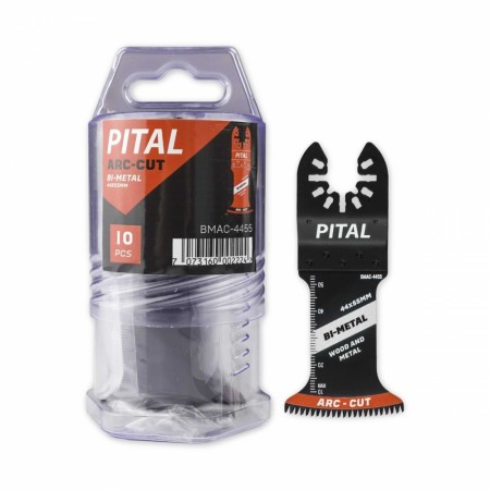 ﻿Pital Multikutterblad i Bimetall 44x55mm - Arc-Cut - 10 pack