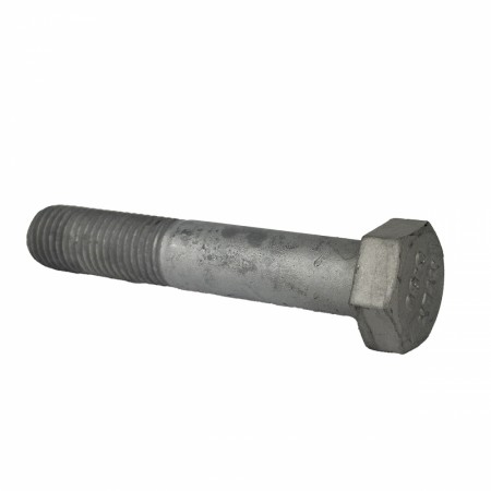 Sekskantskrue M12x70mm HDG 8.8 Delgjenget DIN 931
