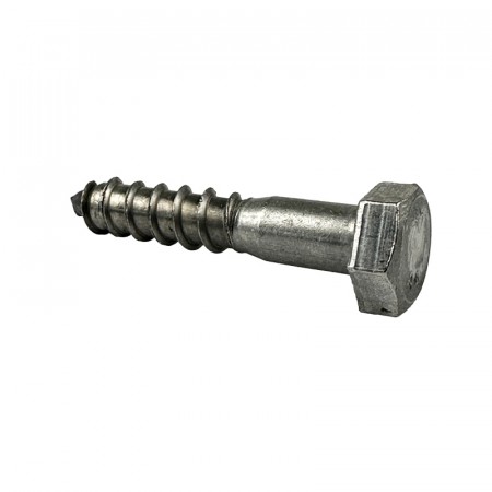 Fransk treskrue 6x25mm A4 Syrefast DIN 571