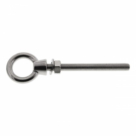 Øyebolt med flens M6x80mm A4 Syrefast M-8267