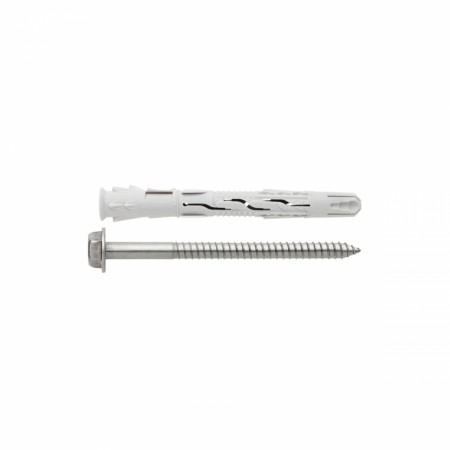 Index Fasadeplugg med sekskanthode og torx 10x120mm A4 Syrefast- 50 stk.