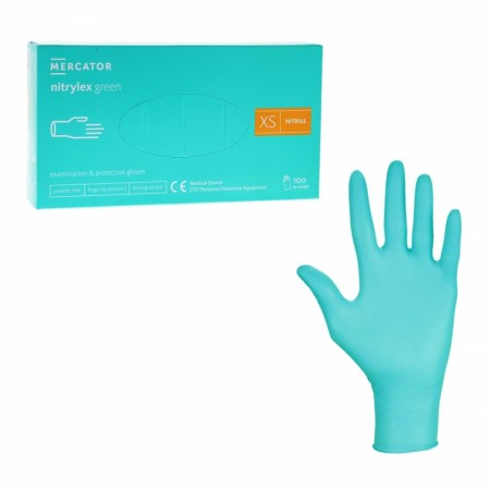 Engangshansker Nitrilhansker Grønn BIO