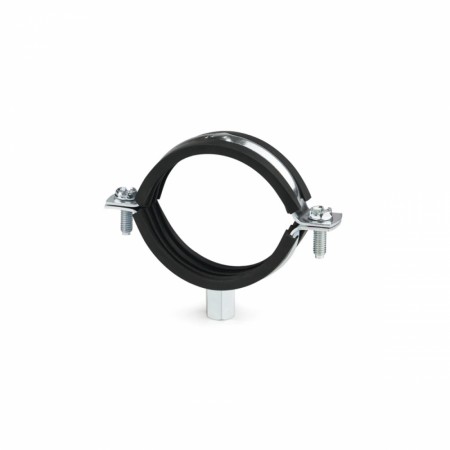 Index Rørklammer med dempegummi 107-112mm Elforsinket- 25 stk.