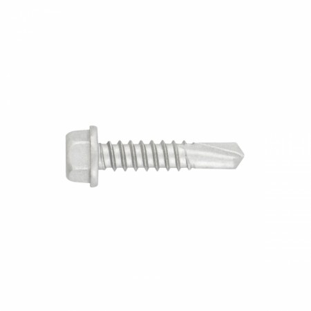 Index Selvborende plateskrue med sekskanthode 5,5x50mm A4 Bimetall - 500 stk.