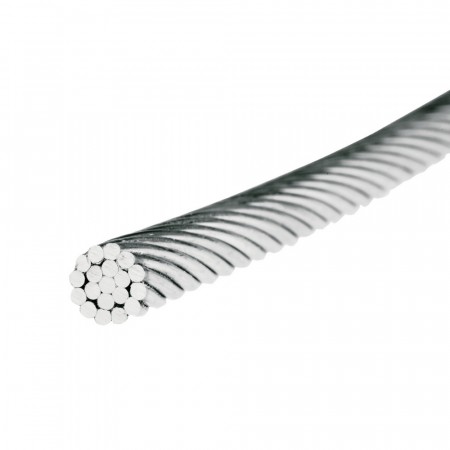 Wire 8mm 1x19 A4 Syrefast DIN 3053 - metervare