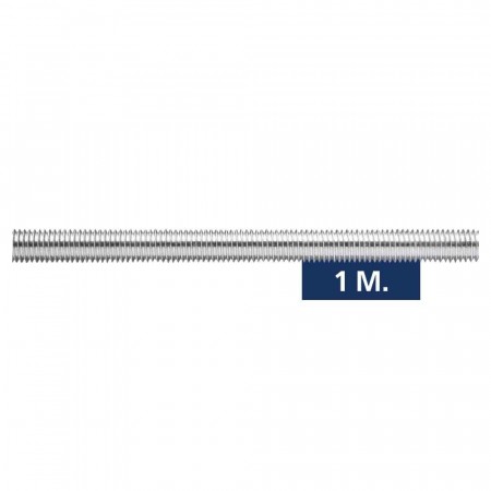 Gjengestag M12 1Mtr 8.8 Elforsinket