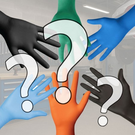 Hvilken engangshanske skal jeg velge?