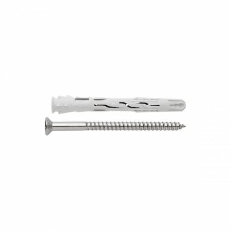 Index Fasadeplugg med senkeskrue 10x100mm A4 Syrefast- 50 stk.