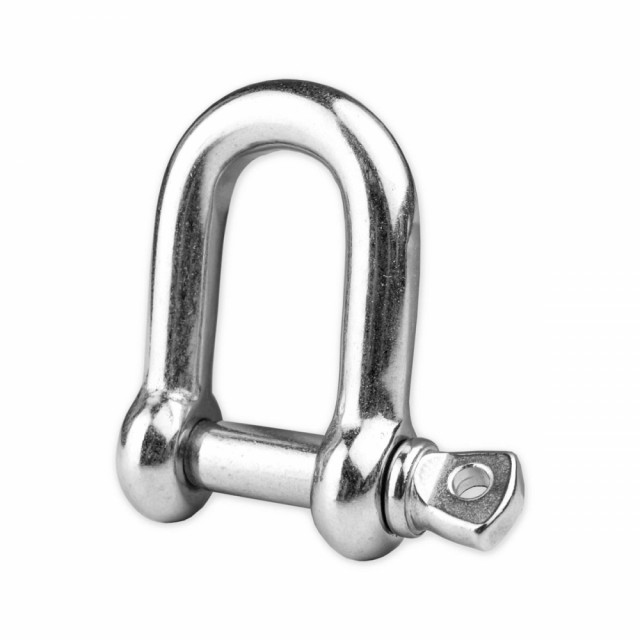 Sjakkel 19mm (D-formet) A4 Syrefast M-8258