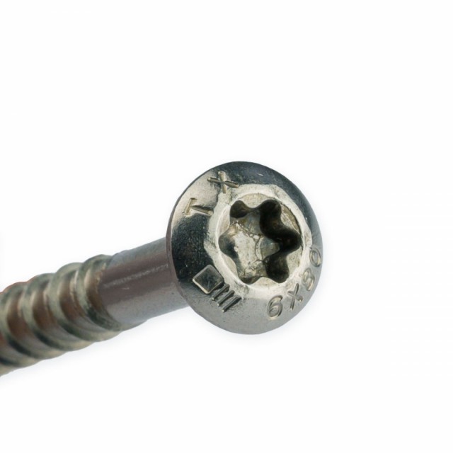 Betongskruer Syrefast Panhode 6x100mm A50