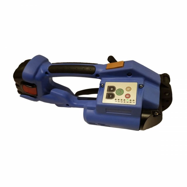 Batteridrevet båndstrammer for 19 mm PET- og PP-bånd