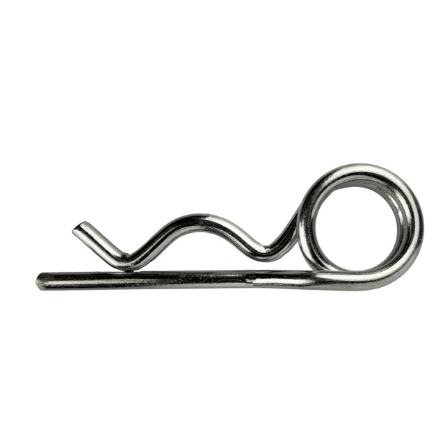 Dobbel hårnålssplint 2,5x42mm A4 Syrefast DIN 11024