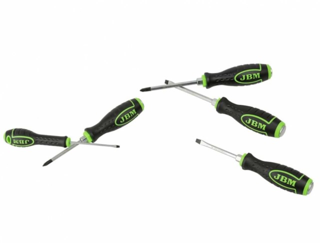 JBM Gjennomgående skrutrekkersett - 12 deler