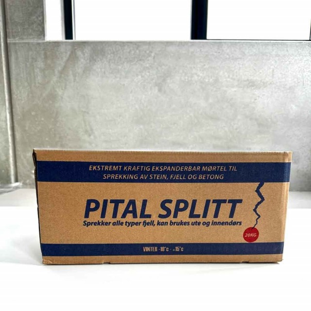 Pital Splitt Vinter - 160KG - Skadet emballasje