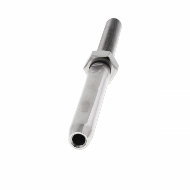 Wireterminal med gjenger M6 (3mm) Venstregjenget A4 Syrefast M-8320