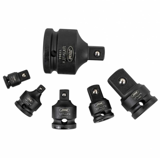 JBM Adaptersett for kraftpiper 1/4