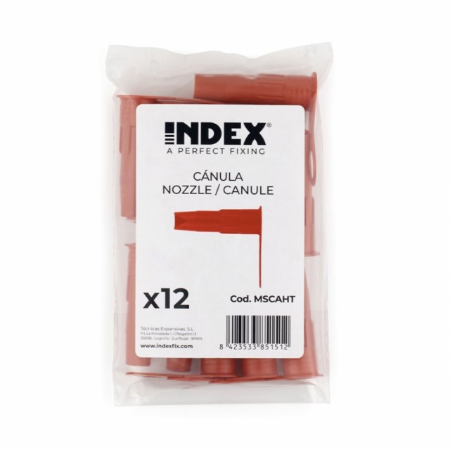 Munnstykke til fugepatron (kort) - 12 stk.