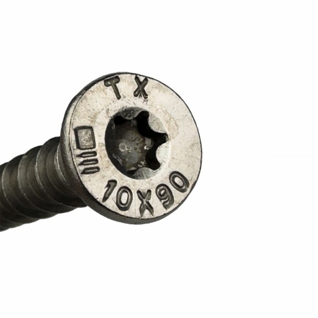 Betongskruer med senkehode Syrefast 10x90mm A25