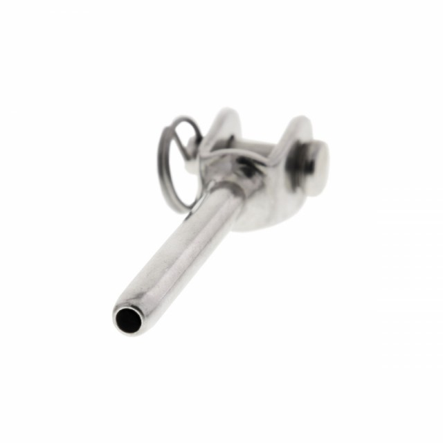 Wireterminal med gaffel 3mm A4 Syrefast M-8316