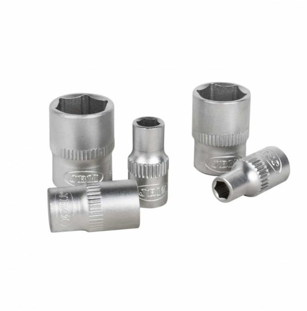 JBM Sett med sekskantpiper 1/4″ - 13 deler