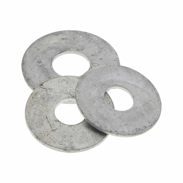 Stor Skive M10 (10,5mm) HDG DIN 9021