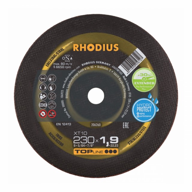Rhodius LSZ F EXTENDED lamellslipeskive 125 mm K40