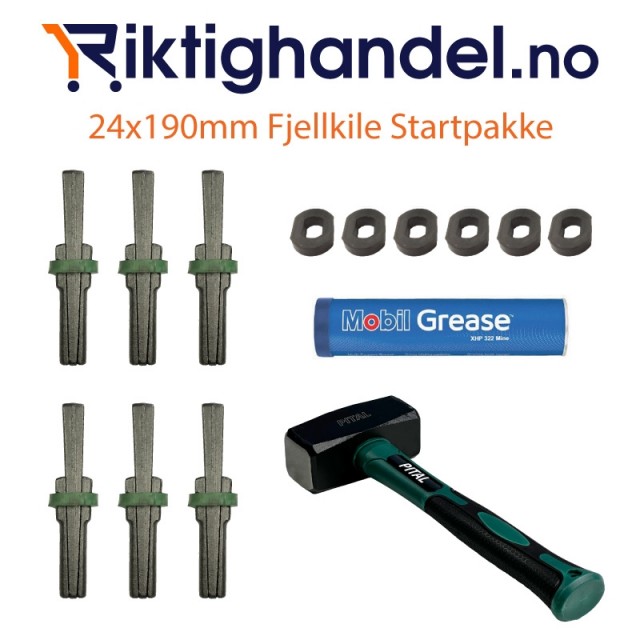 Fjellkile 24x190mm Startpakke