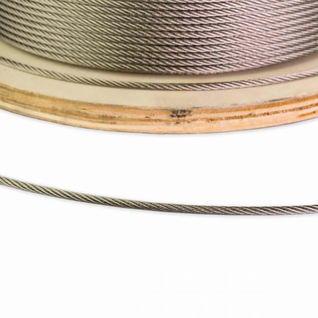 Wire 4mm 7x7 A4 Syrefast DIN 3055 - 250m