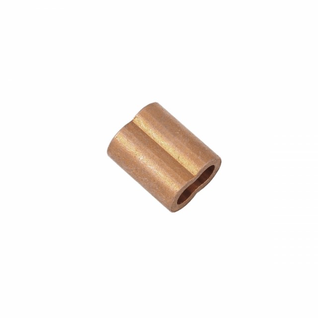 Wirehylse, kobber 6mm