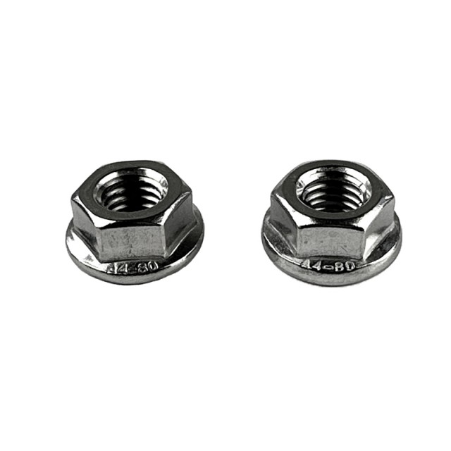 DIN 6923 med og uten låsetenner