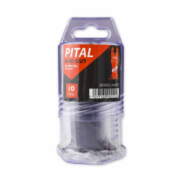 ﻿Pital Multikutterblad i Bimetall 44x55mm - Arc-Cut - 10 pack
