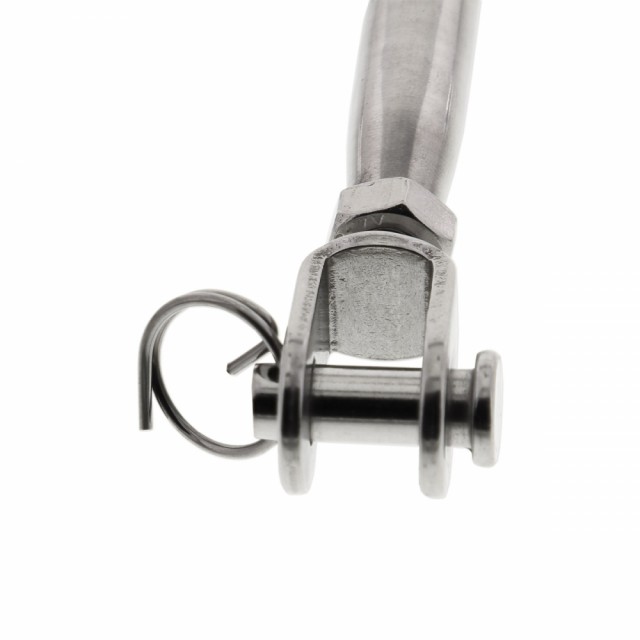 Strekkfisk gaffel/wirefeste (6mm) M12 A4 Syrefast M-8275