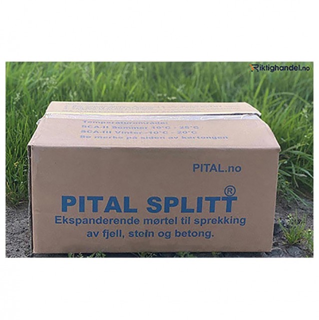 Pital Splitt Vinter - 200KG - Skadet emballasje
