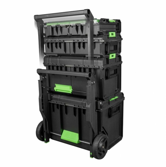 JBM Modulær verktøytralle - 4 kasser