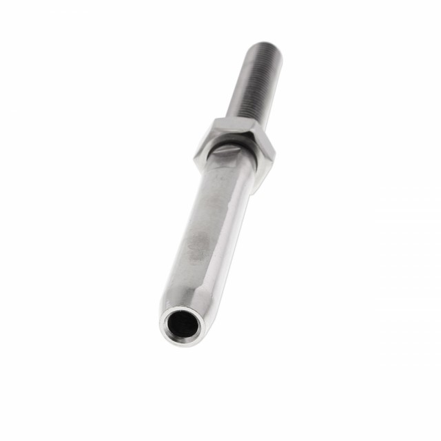 Wireterminal med gjenger M6 (3mm) Høyregjenget A4 Syrefast M-8320