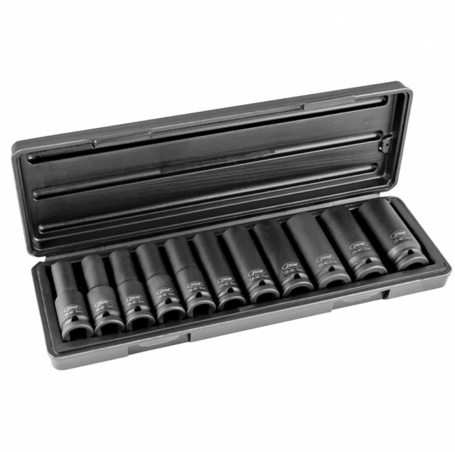 JBM Kraftpipesett 1/2″, ekstra lange - 11 deler