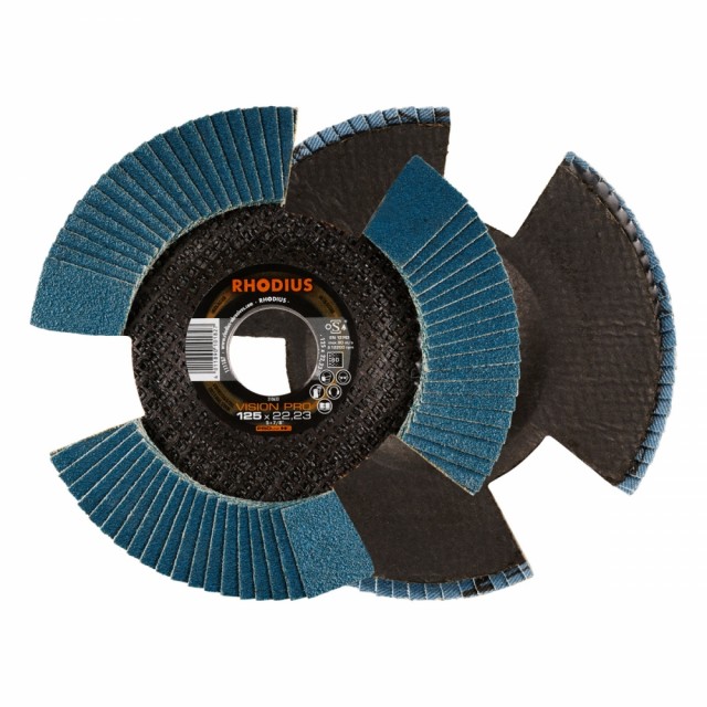 Rhodius VISION PRO lamellslipeskive 125 mm K80