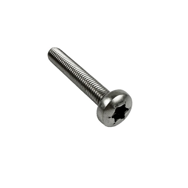 Linsehodeskrue M5x40mm T-25 A4 Syrefast ISO 14583